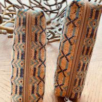 Trousse cylindre en Liège imprimé