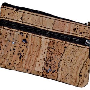 Cork money and key wallet