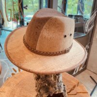 Chapeau Vaqueiro en Liège Naturel