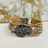 Cork Bracelet, Viana do Castelo Heart