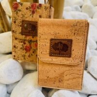 Cork handkerchief case