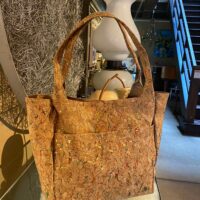 Camilia shoulder bag, made of cork