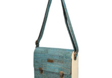 Cork shoulder bag & wood