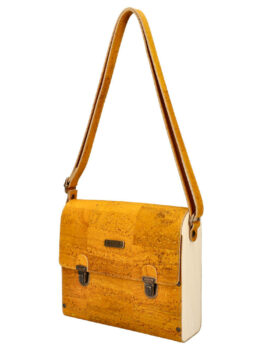 Sac bandoulière en liège & Bois