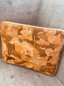 Porte Ordinateur, texture gold green